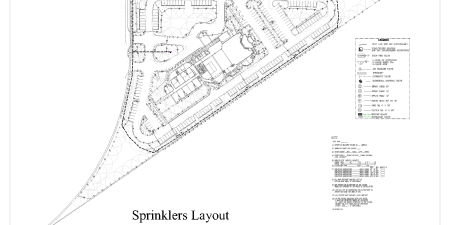 Sprinklers Layout 